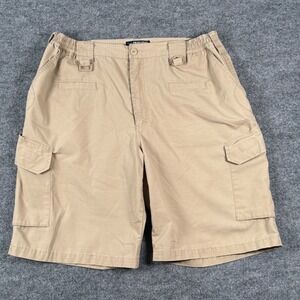 LA Police Gear 36 Operator Tactical Shorts Ripstop Cargo Pockets Elastic Waist
